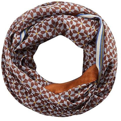 CODELLO Damen Loop aus recyceltem Polyester mit grafischem Muster