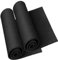 Do²ping 2-Pack Goma EVA Negra, Espuma EVA 6mm, 35.5 x 124.5cm EVA Foam Cosplay, alta densidad 86kg/m3 Rollo Goma EVA para Costume Proyecto DIY (2PCS 6mm Negro)