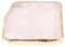 MAGICLULU Dessous De Verre en Quartz Rose Dessous De Verre en Cristal Rose Dessous De Verre en Agate avec Bord Doré Dessous De Verre en Pierre Précieuse Décor De Géode pour La Maison