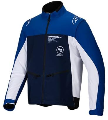 Alpinestars Enduro-Jacke Lite-Dura Softshell Blau Gr. XL