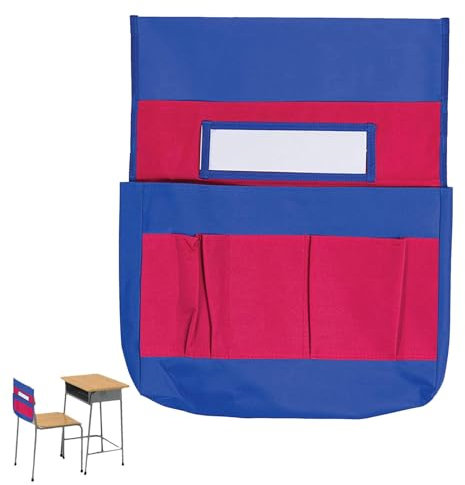 Chair Back Storage Bag - Chair Bag for Classroom, Classroom Organiser, Chair Bag Storage | Chair Back Bag, Classroom Organiser with Name Slot for Bedroom