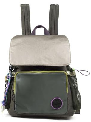 Munich Damen Deep Recycled Fw25 Backpack C/Khaki Taschen und Rucksäcke, kaki