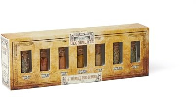 Coffret découverte (7 Mélanges d'épices du monde)