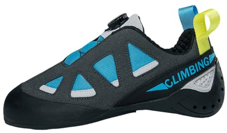 Kraftpaid Chaussures d'escalade,Chaussons Escalade,Chaussons d'escalade Caoutchouc Antidérapant Homme,Chausson d'escalade Femme,Unisexe,Confortable,pour Running Gym Training Fitness