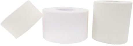 MILISTEN 3 Rollen Sportverband Baumwollklebeband 1,25cm/3,8cm/5cm Atmungsaktives Elastisches Tape Für Verstauchungen Erste Hilfe Fixierung Fitnesszubehör