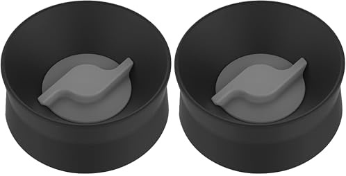 CAMELBAK Hot Cap Accessory, Black Bottle - 100 White/Natural, N (Pack of 2)