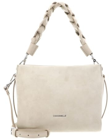 Coccinelle Leder Handtasche Umhängetasche Boheme Handbag Suede Grainy Leather