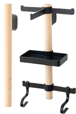 HonJiekomy Cycling Gear Storage - Platzsparender Aufhänger zur Lagerung - Fahrrad Helm Halterung,für Haus Garage Wohnzimmer Wohnung Wandschuppen Brillen