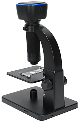 Hyuduo Mikroskop, Digitales Mikroskop, Hohe Vergrößerung, 2000-faches Doppelobjektiv mit 315 W HD-Kamera, USB-Anschluss für Labor, Heim, Schule, Industrielle Beobachtung