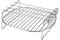 Grille De Cuisson, Grille De Refroidissement à Double Couche En Acier Inoxydable, Plateau De Cuisson AntiadhéSif, Grille De Cuisson Pour Barbecue Pour Friteuse à Air, Barbecue En Plein Air