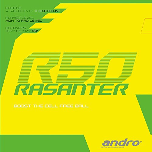ANDRO Belag Rasanter R 50, rot, 2,3 mm