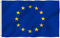 ANLEY Fly Breeze 3x5Pi Drapeau de l'Union Europeènne EU-Couleur Vive Résistant aux UV-Tête en Toile/Double Couture-Drapeau EU Polyester œillet en Laiton 3x5Pi