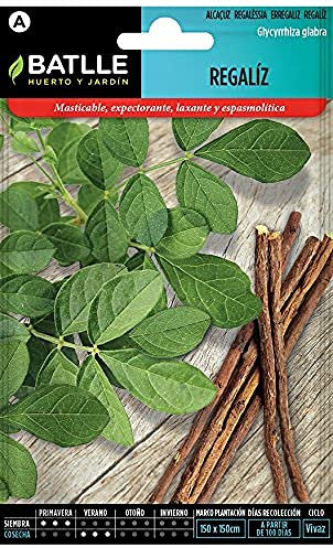 Semillas Batlle 097350BOLS Liquirizia, 15x8.5x3 cm