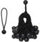 CampTeck U6964 - Set di 30 Tiranti Elastici a Sfera Bungee Ball Corde Elastiche a Sfera per Tende, Teloni, Insegne, Sacchi a Pelo, ECC - Nero - Lunghezza 15cm