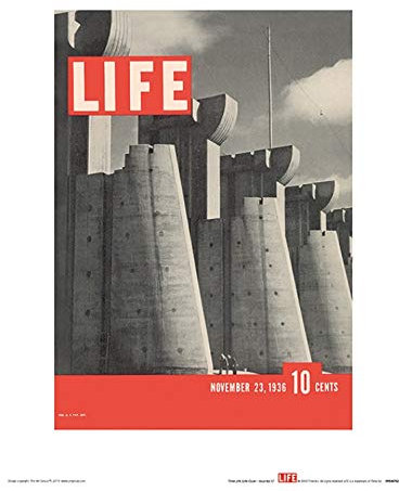 1art1 Life Magazin Poster Life Cover - Issue No.1, Time Life Kunstdruck Bild 40x30 cm
