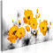 decomonkey Bilder Mohnblumen 150x50 cm 1 Teilig Leinwandbilder Bild auf Leinwand Vlies Wandbild Kunstdruck Wanddeko Wand Wohnzimmer Wanddekoration Deko Blumen Pflanzen Abstrakt