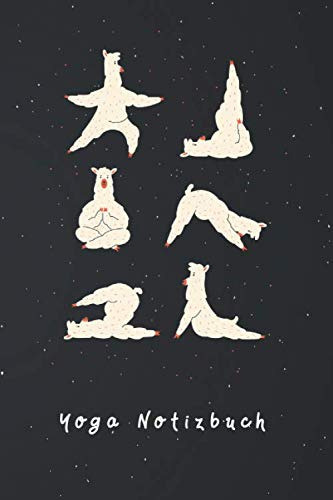 Yoga Notizbuch: Alpaka Yoga Lama Lustig Meditation Namaste Yoga Pose Chakra Notizbuch | Notizblock als Geschenk-Idee | 110 Seiten Journal | Liniert, Kladde im A5 Format