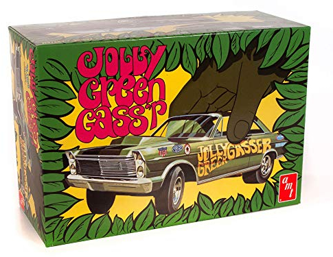 AMT - 1/25 1965er Ford Galaxie Jolly Green Gasser - Plastikmodellbausatz