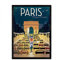 Nacnic Vintage Poster Verkehr in Paris. Blätter für Interieur mit klassischen und antiken Werbebildern zu dekorieren. Gemälde Retro-Dekor. A3