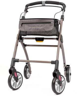 Wheelzahead Indoor Rollator - Rollator - Aluminium - Silber - Erwachsener