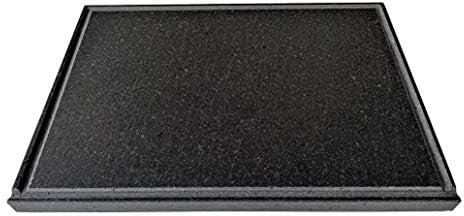 PIASTRA IN PIETRA LAVICA Ollare - Refrattaria dell’Etna per Forno Elettrico & Gas, Barbecue, Bistecchiera per Pizza e Carne – Misure a Scelta (40X30 CM2)