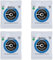 Martin Strings MA170 Authentic Acoustic SP 80/20 Bronze Acoustic Guitar Strings (4 packs)