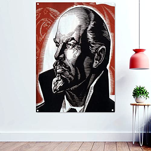 The Great Sowjetunion CCCP UdSSR President Lenin Poster Banner Flagge kommunistische Propaganda Tapisserie Wandbild 96 x 144 cm