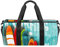 Reisetasche aus Segeltuch für Surfen, Malen, Blau