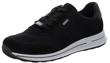 ARA Damen Osaka 2.0 Low-cut Sneaker, SCHWARZ, 36.5 EU Weit
