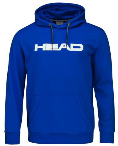 HEAD Herren Club Byron Hoodie Men, Blau, Xl Sweatshirt, Blau, XL EU