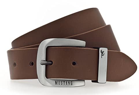 MUSTANG Leather Belt W90 Baileys