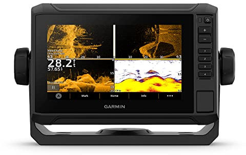 Garmin ECHOMAP UHD2 72sv sans transducteur, Traceur de Cartes à écran Tactile 7, Carte de Base Mondiale
