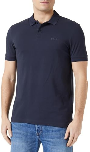 BOSS Herren Pio 1 Polo, Dark Blue402, L EU