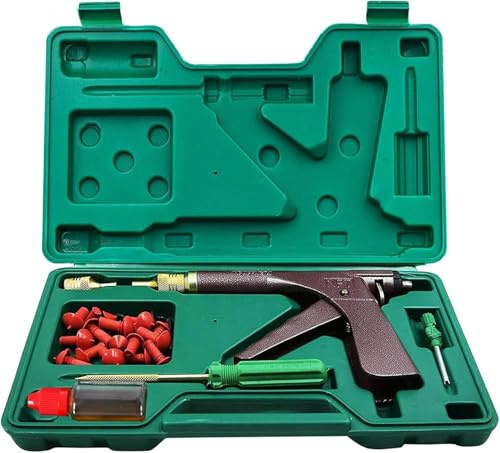 ALI2 Tubeless Reparaturset Robustes Reifenstopfen Set, Deluxe Tubeless Kit Reifenreparaturset Auto, Plug Flats Patch Kit für Auto, Motorrad, LKW, ARB, ATV, Traktor, Wohnmobil, SUV, Anhänger
