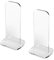 harayaa 2Pcs Boxing Glove Display Stand Fighting Gloves Showcase Holder Sturdy Signature Gloves Holder Rack for Commercial Personal, Clear