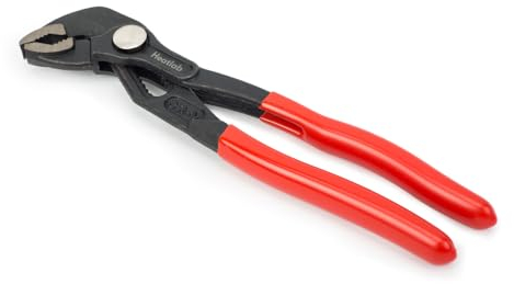Heatlab Power Grips - 7-Inch Premium Chromium-Vanadium Adjustable Pliers, Plumbers Wrench, Multi-Use Pipe Wrench for Plumbers, Heating Engineers & DIY Enthusiasts (Small 7 inch)
