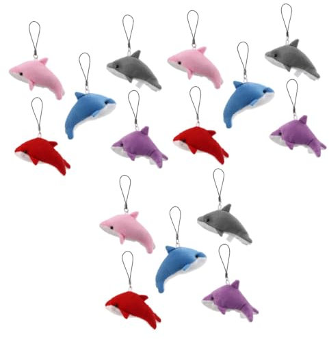 ifundom 15 STK Plüsch-Delfin-Anhänger schlüsselanhänger Spielzeug für Kinder Chaiselongue-Stuhl Mini-Plüschdelfin meerestiere stofftier Kinder-Delfin-Anhänger Delphin-Anhänger Charme Ryan