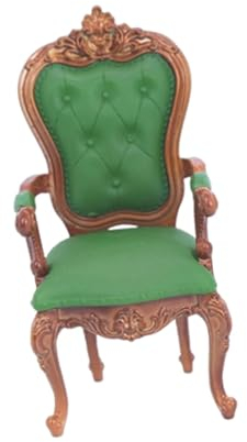 harayaa Set di Sedie da Gioco per Bambole in Miniatura, Design Innovativo per L'Arredamento della Casa delle Bambole, Verde Chiaro