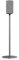 Ex-Pro Speaker Stand Mount for Sonos Era 100, Fixed Height, Max. Capacity 3kg (Single Stand) - Black