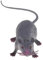 Souris réaliste en plastique pour Halloween, petit modèle de souris réaliste pour farce de rat, accessoires terribles pour blague d'Halloween, décoration (gris)