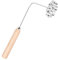 Asyduey Rosette Timbale Fer Ensemble Bunuelera avec PoignéE Traditionnel Mexicain Bunuelo Pâtissier Cutter pour Gadget de Cuisine Fleur