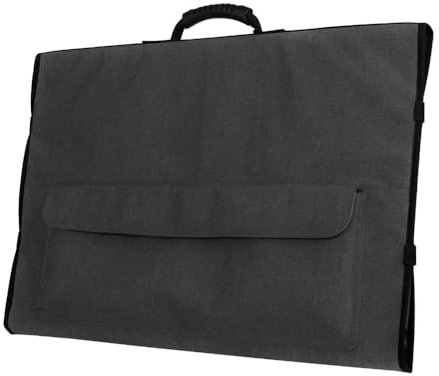 Agmoctz Travel Carrying Case for Monitors Protective Monitor Bag Monitor Carrying Case Black