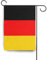 Bandera de Alemania para exteriores, banderas grandes para decoración de patio, 28 x 40 pulgadas, doble cara