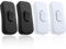Interrupteur Bipolaire, 4 pcs, Remplacement du commutateur en ligne, Interrupteur Lampe de Chevet, Interrupteur Lampe, Interrupteur Bipolaire, pour Lampe de Table, Lampe de Chevet, Blanc/noir