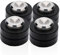 Kissmii Pieds de support pour haut-parleurs - Absorbeur - Pics - Tapis de sol