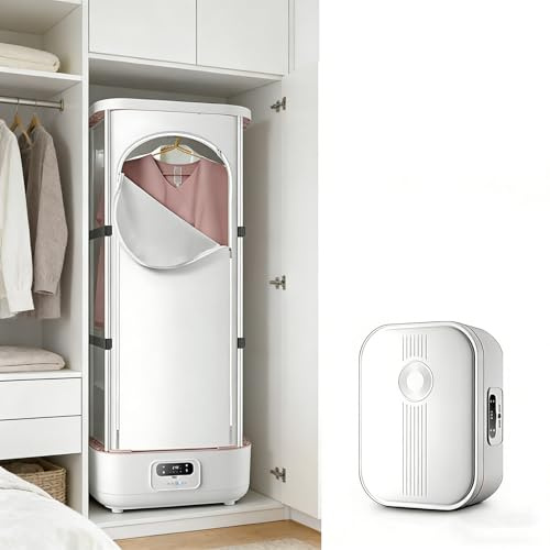 Beachtiful Armario de Vapor 900W, Secadora Ropa/Planchadora Automática Vapor para Eliminación de Arrugas, Sincronización Inteligente, Cuidado Automático de la Ropa