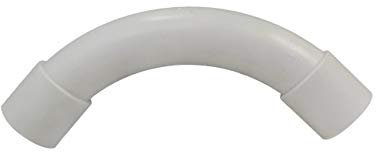 tupersa accessoires pvc – Manchon union courbé 90 PVC diamètre 20 gris