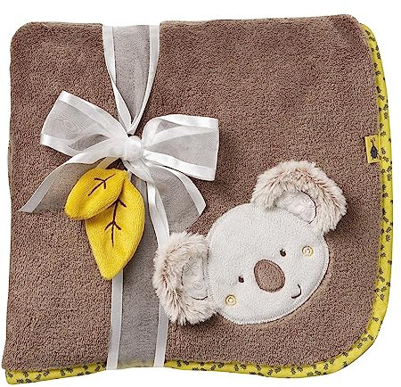 Fehn 064193 Kuscheldecke Koala - Kuschelige Schmusedecke für Babys und Kleinkinder ab 0+ Monaten - zum Kuscheln, als Krabbelunterlage, Schnuffeltuch oder Zudecke für zuhause und unterwegs