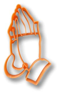 Emporte-pièce mains en prière