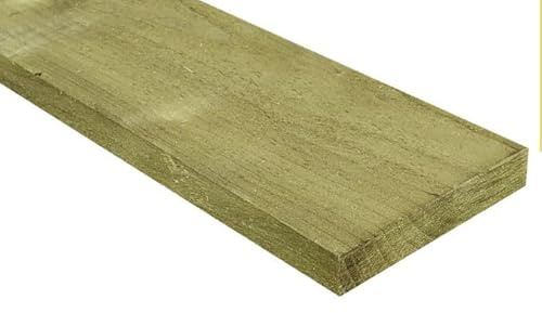 6x1 Tanalised Timber Boards 150mm x 22mm In Various Pack Sizes (4, 3.0m)